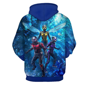 Ant-Man And The Wasp: Quantumania Adulto Sudadera Con Capucha Impreso 3D Sudadera Hombre Mujer Casual De Calle Sudadera General